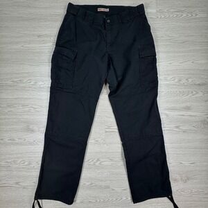 5.11 Tactical Women's Cargo Pants Tactical Series Black‎ 14 Long Multi-Pocket